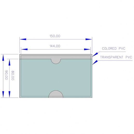Kanban Cebi 90*150mm (K50) - 250 Adet