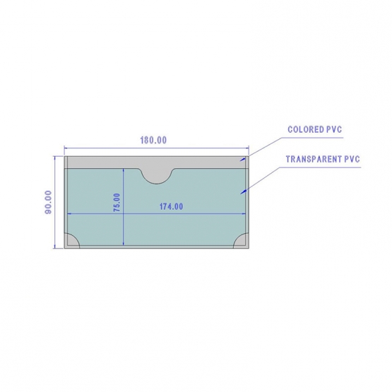 Kanban Cebi 90*180mm (K75) - 750 Adet